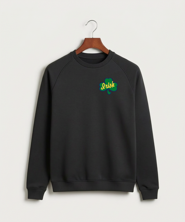 Rosemount High School Volleyball (Girls) - Black Crewneck - Left Chest