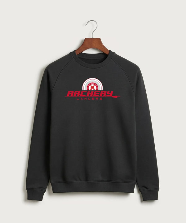 Lancer Archer Club Archery Team Store - Black Crewneck