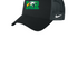 Maple River High School hockey_boys - Black/ Dark Grey Nike Snapback Mesh Trucker Cap NKFN9893