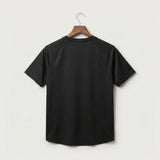 Moline Cheer general - Black Tee - Full Front (back)