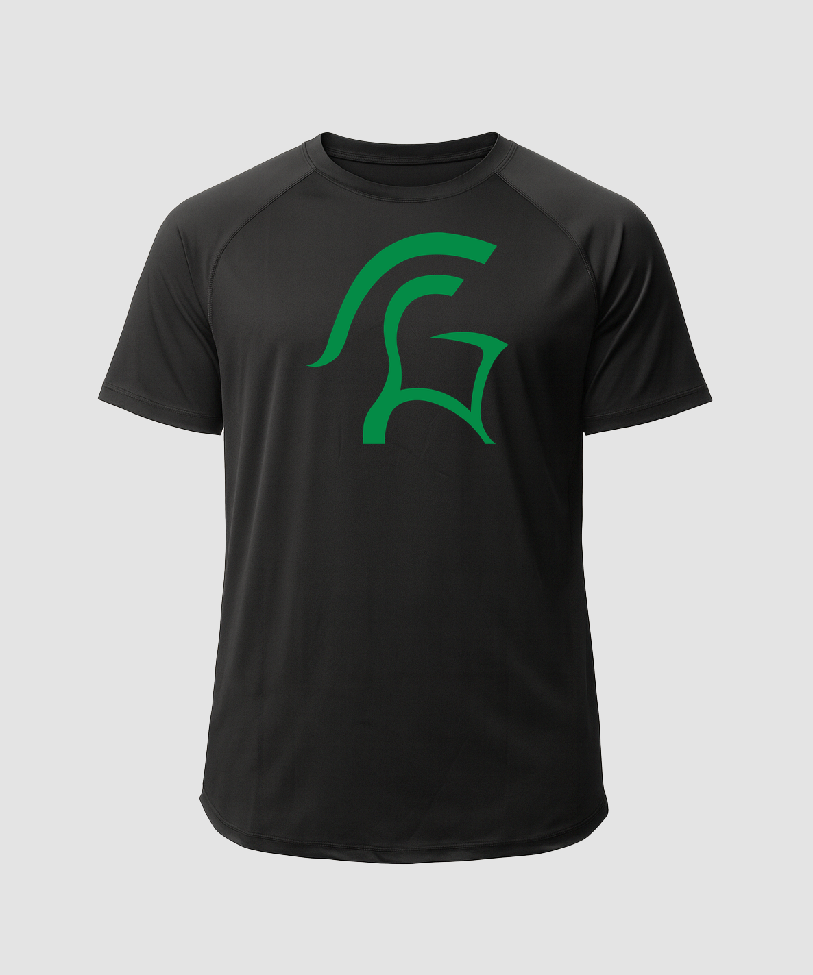 La Crescent-Hokah Football - Black Tee - Full Front