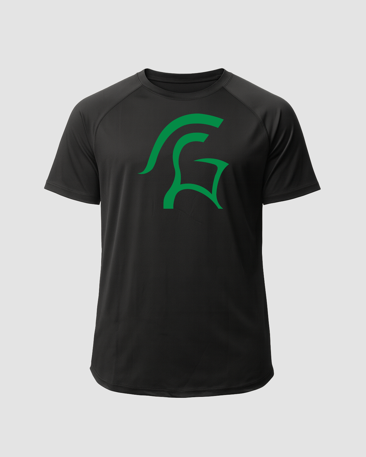La Crescent-Hokah Football - Black Tee - Full Front