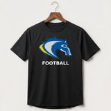 Riverside High School Football general - Black Tee - Full Front