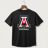 Amboy Football general - Black Tee - Full Front