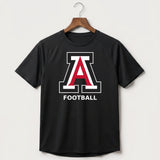 Amboy Football general - Black Tee - Full Front