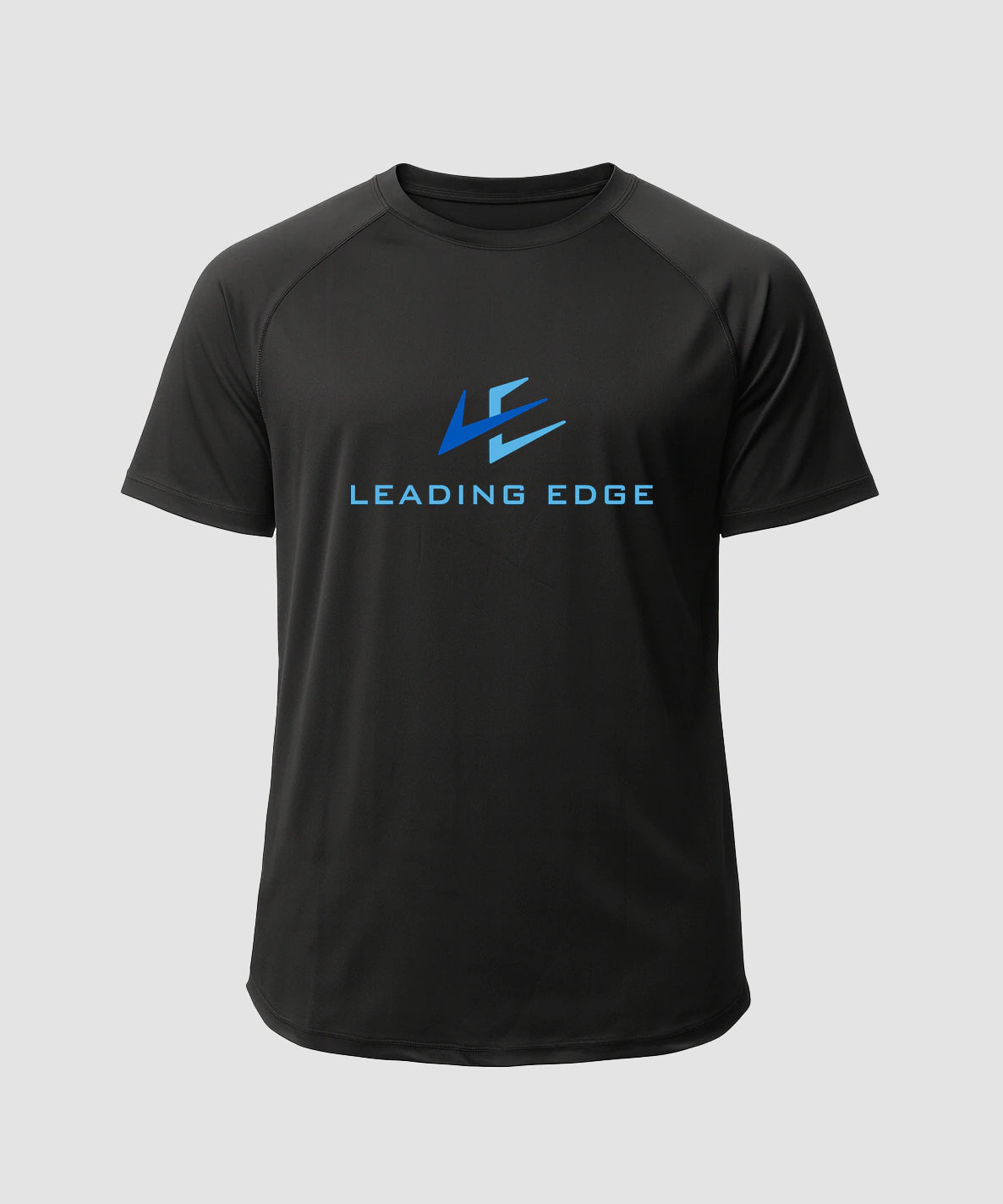 Leading Edge example_store - Black Tee - Full Front