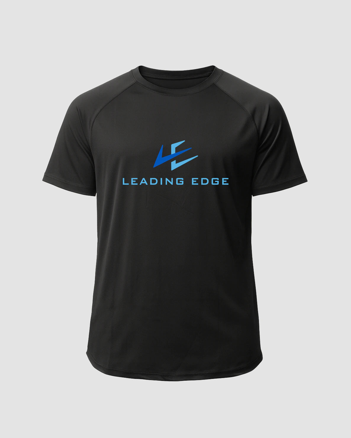 Leading Edge example_store - Black Tee - Full Front