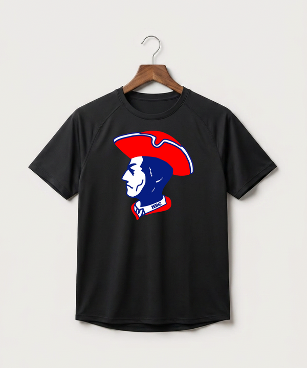 Hills-Beaver Creek High School Volleyball (Girls) - Black Tee - Full Front