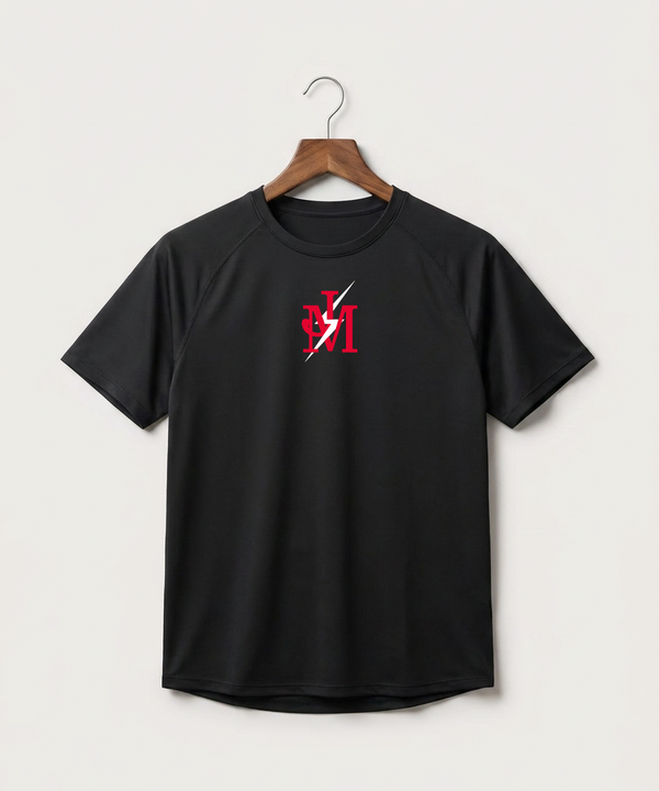 John Marshall High School Cross Country (Coed) - Black Tee - Full Front