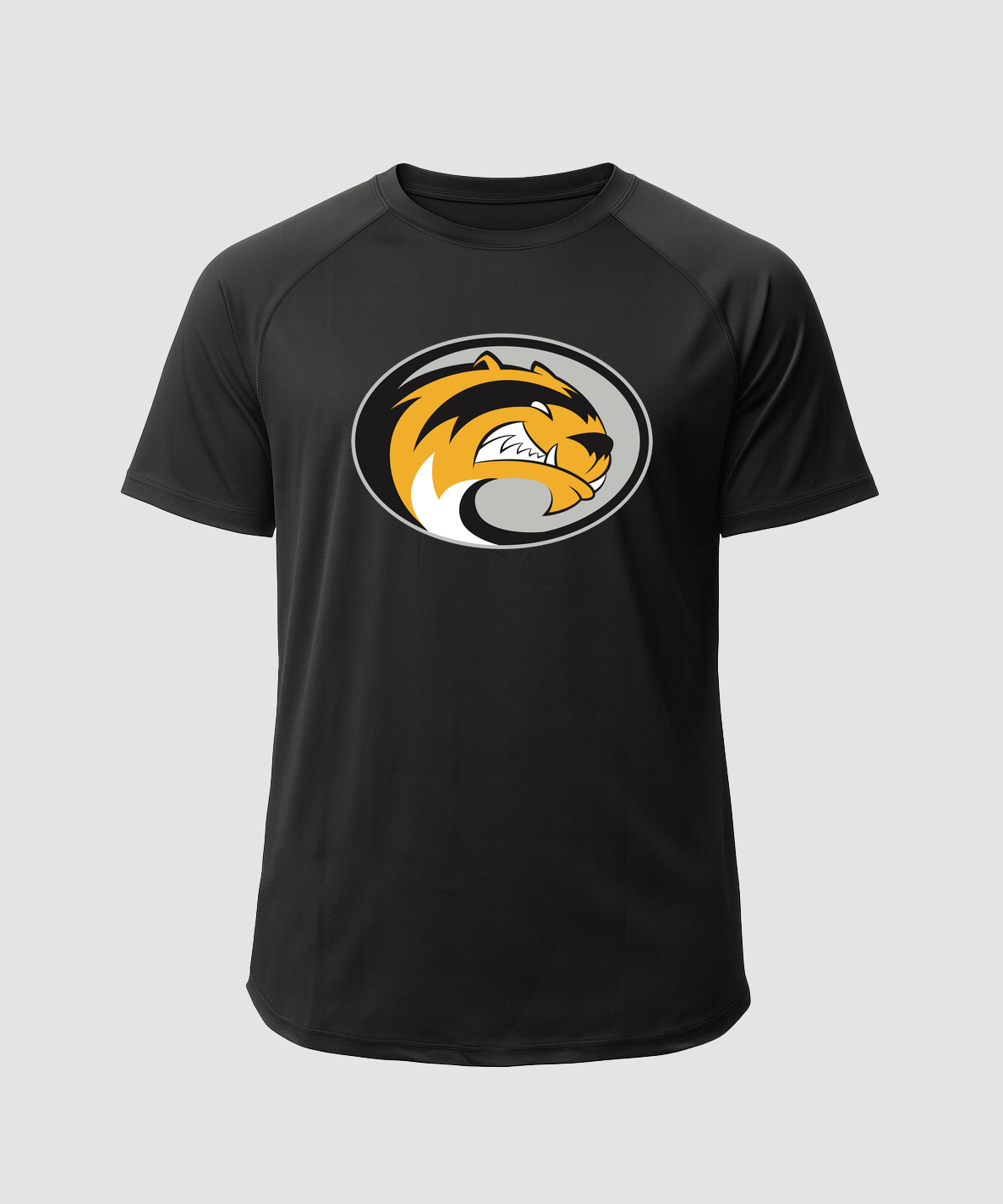 Sibley East Football - Black Tee - Full Front
