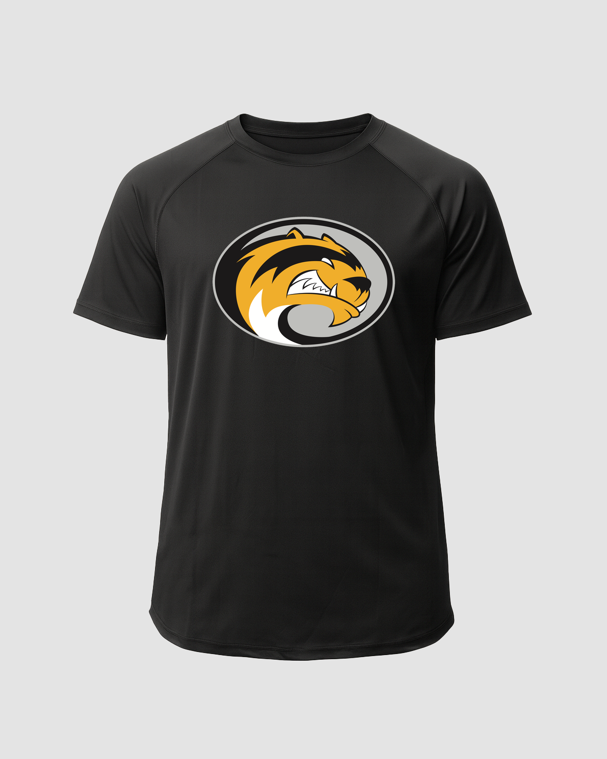 Sibley East Football - Black Tee - Full Front