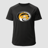 Sibley East Football - Black Tee - Full Front