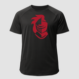 ACGE Football - Black Tee - Full Front