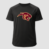 Pine Island Football - Black Tee - Full Front