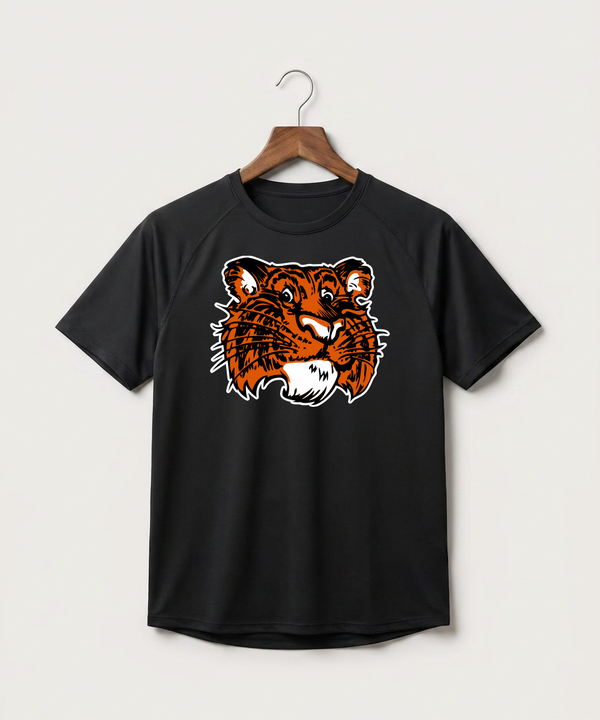 Browerville Public High School Athletics Coed - Black Tee - Full Front