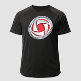 Houston Volleyball - Black Tee - Full Front