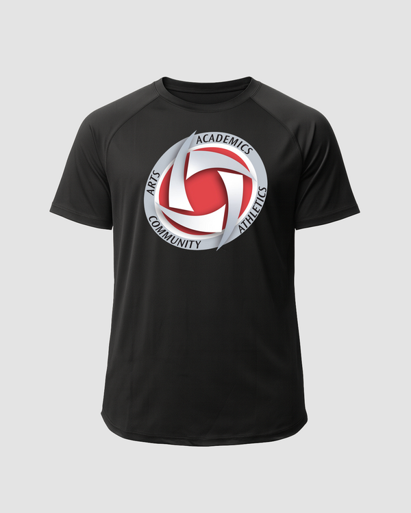 Houston Volleyball - Black Tee - Full Front