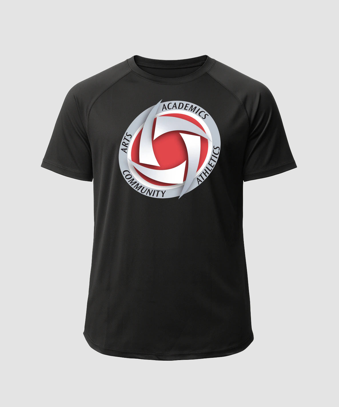 Houston Volleyball - Black Tee - Full Front
