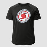 Houston Volleyball - Black Tee - Full Front