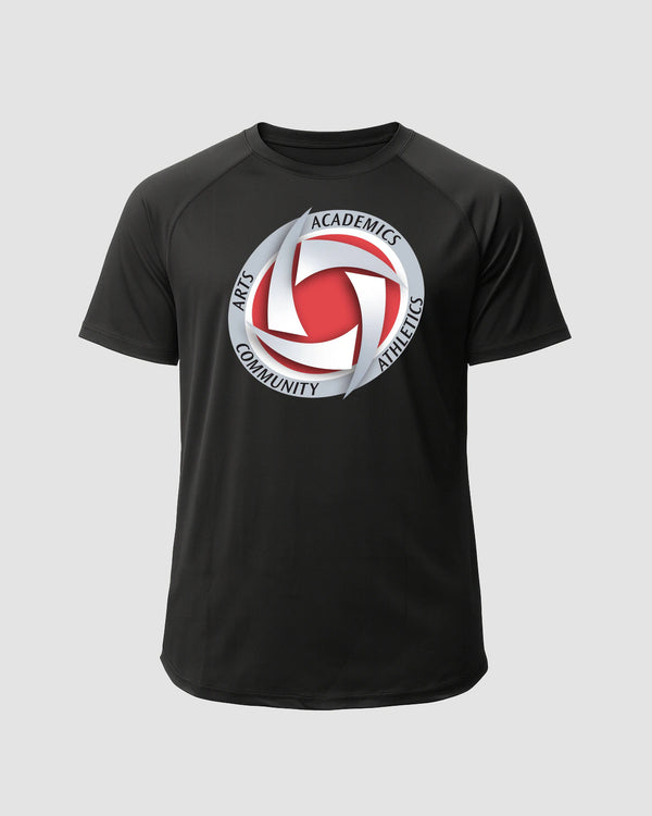 Houston Volleyball - Black Tee - Full Front