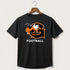 Giltner High School Football - Black Tee - Full Front