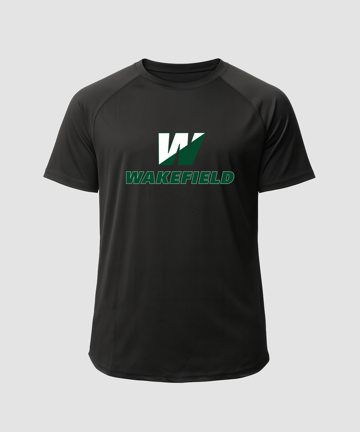 Wakefield High School N/A - Black Tee - Full Front