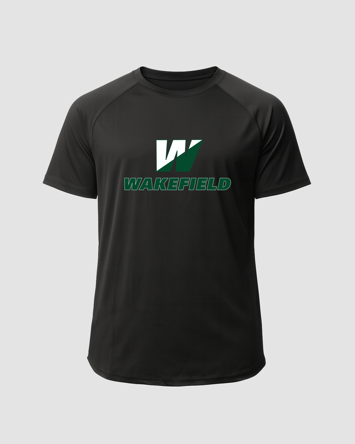 Wakefield High School N/A - Black Tee - Full Front