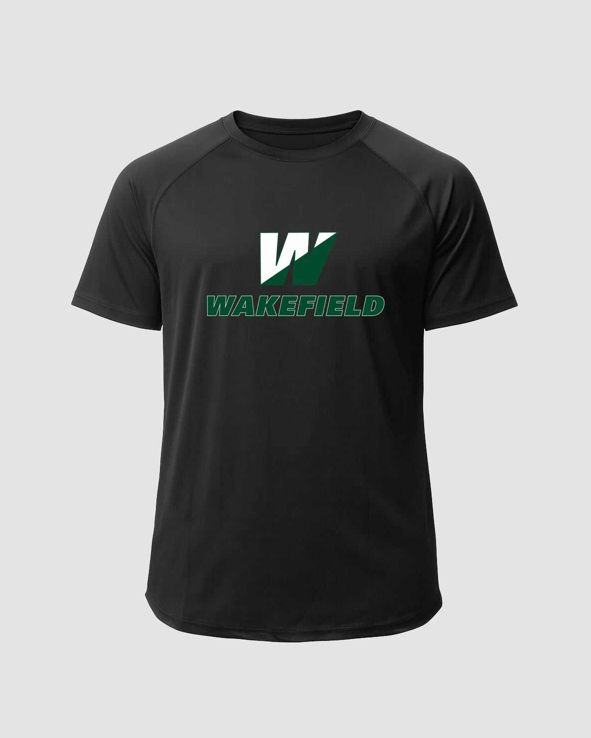Wakefield High School N/A - Black Tee - Full Front