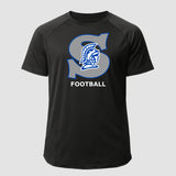 Southwest Football - Black Tee - Full Front