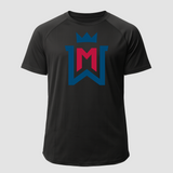 Watertown-Mayer Football - Black Tee - Full Front