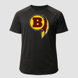 Benson Football - Black Tee - Full Front