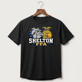 Shelton High School FFA general - Black Tee - Full Front