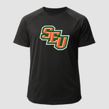 Sleepy Eye United Football - Black Tee - Full Front