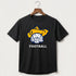 Polo HS Football general - Black Tee - Full Front