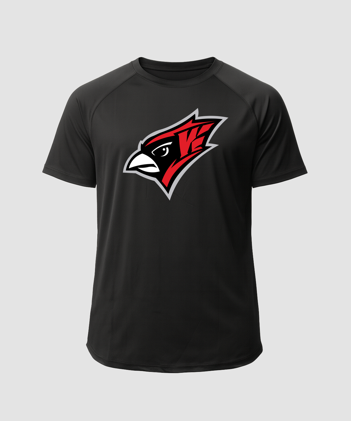 Willmar Athletics - Black Tee - Full Front