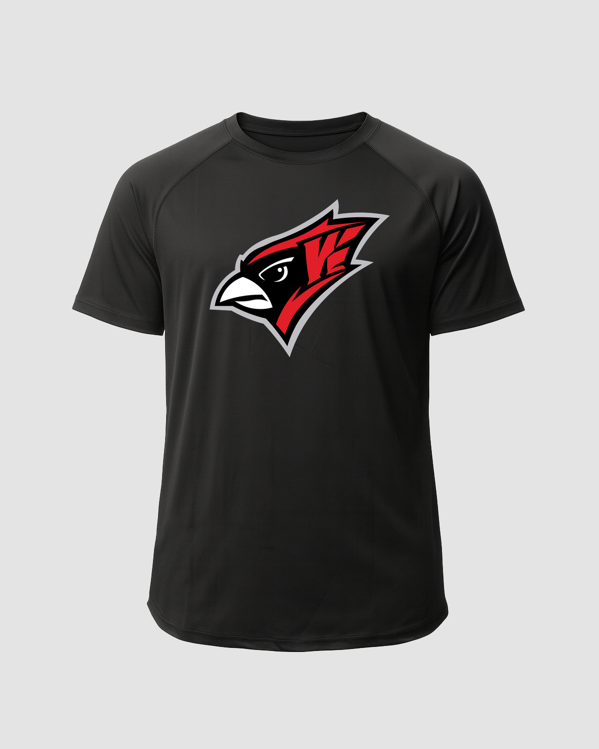 Willmar Athletics - Black Tee - Full Front
