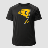 Howard Lake-Waverly-Winsted Football - Black Tee - Full Front