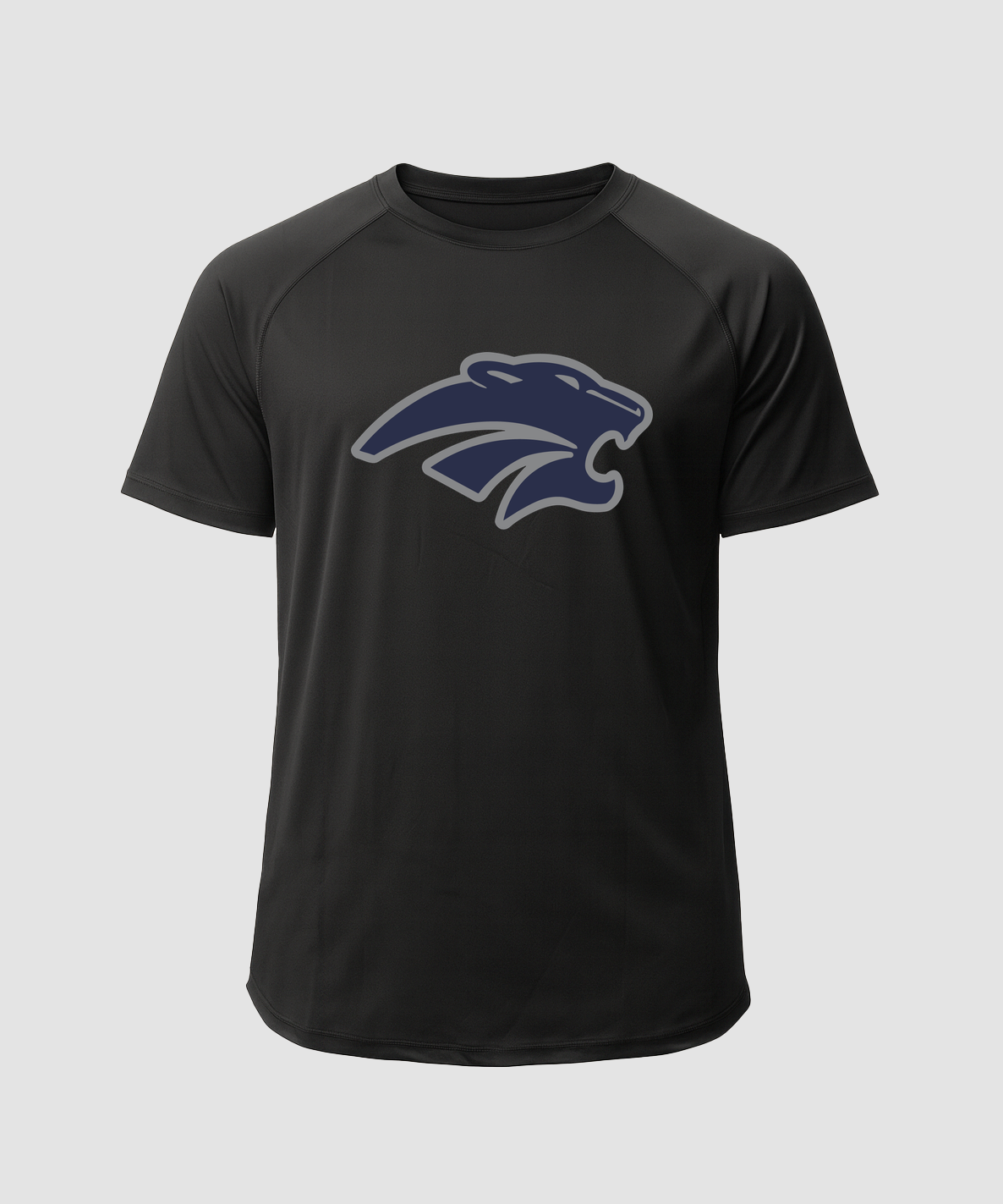 Zumbrota-Mazeppa Volleyball - Black Tee - Full Front