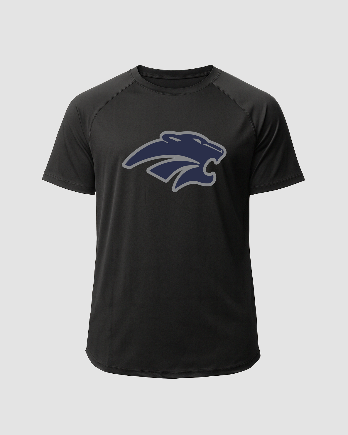 Zumbrota-Mazeppa Volleyball - Black Tee - Full Front