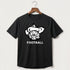 Polo HS Football general - Black Tee - Full Front