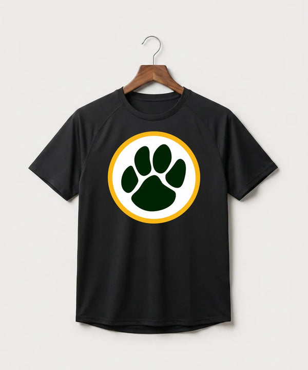 Ashwaubenon High School Football (Boys) (Sandbox) - Black Tee - Full Front