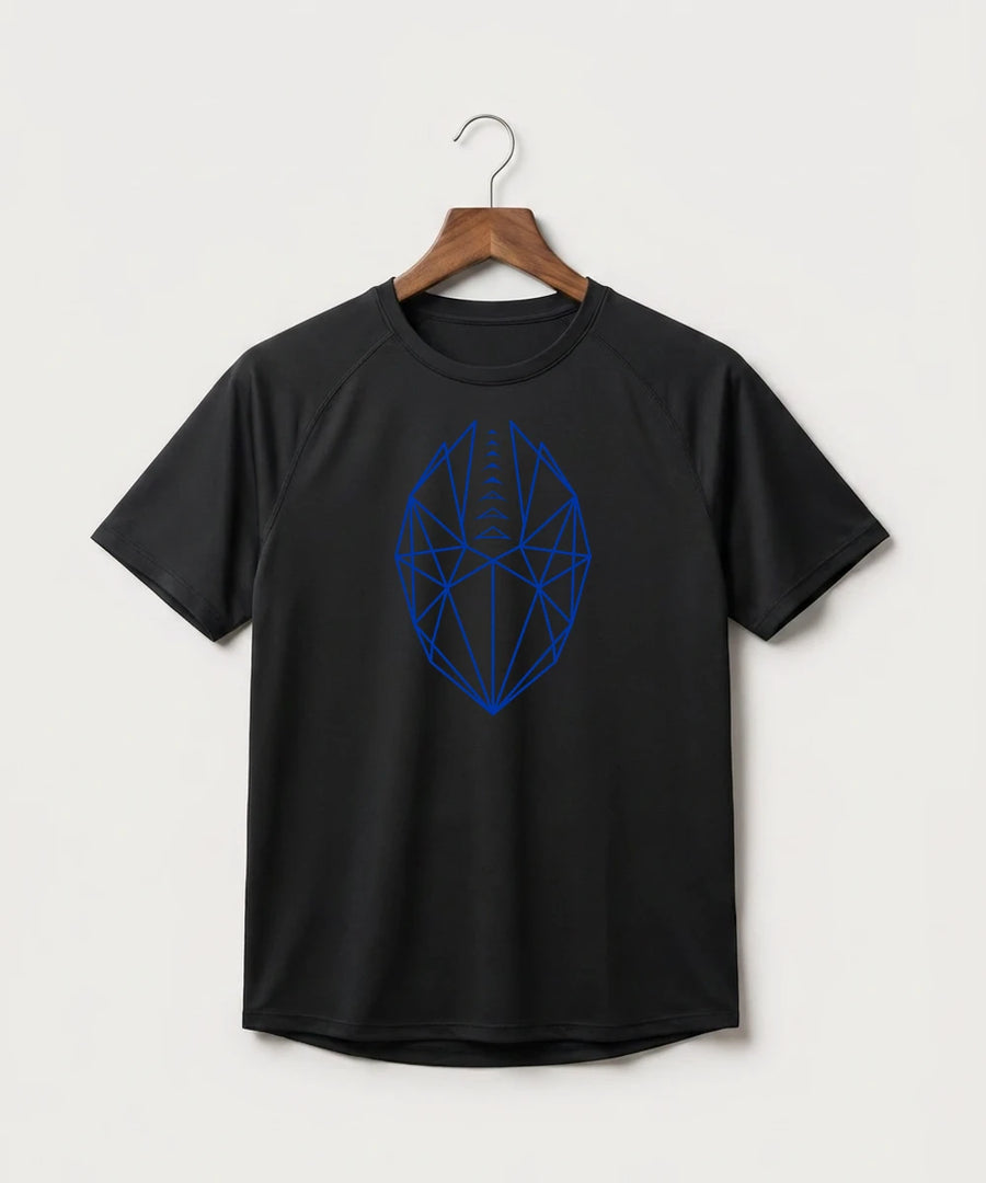 West Bend West High School Football - Black Tee - Full Front
