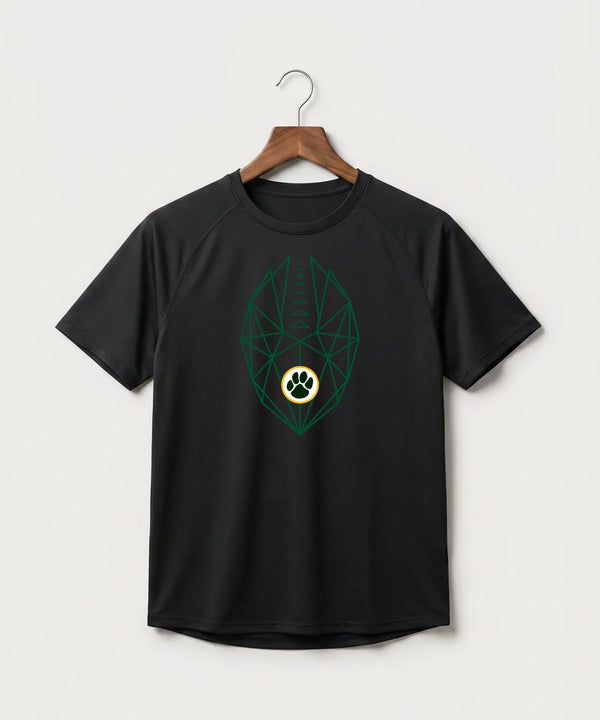 Ashwaubenon High School Football (Boys) (Sandbox) - Black Tee - Full Front