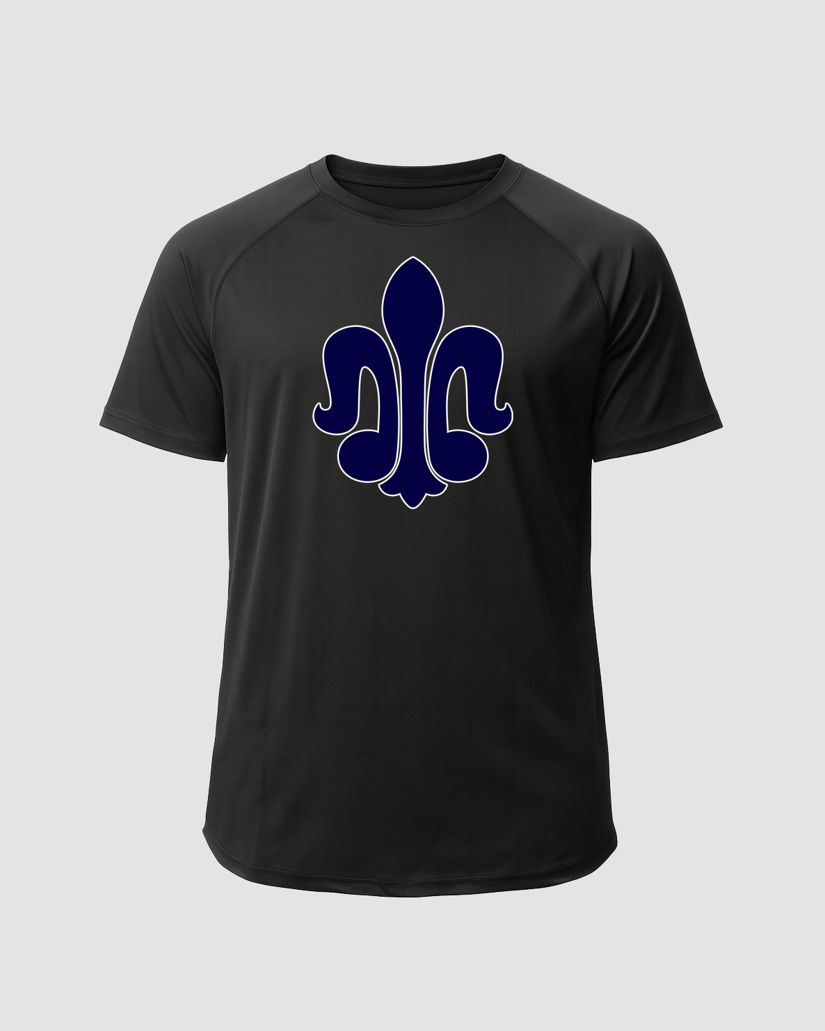 St. Peter Athletics - Black Tee - Full Front