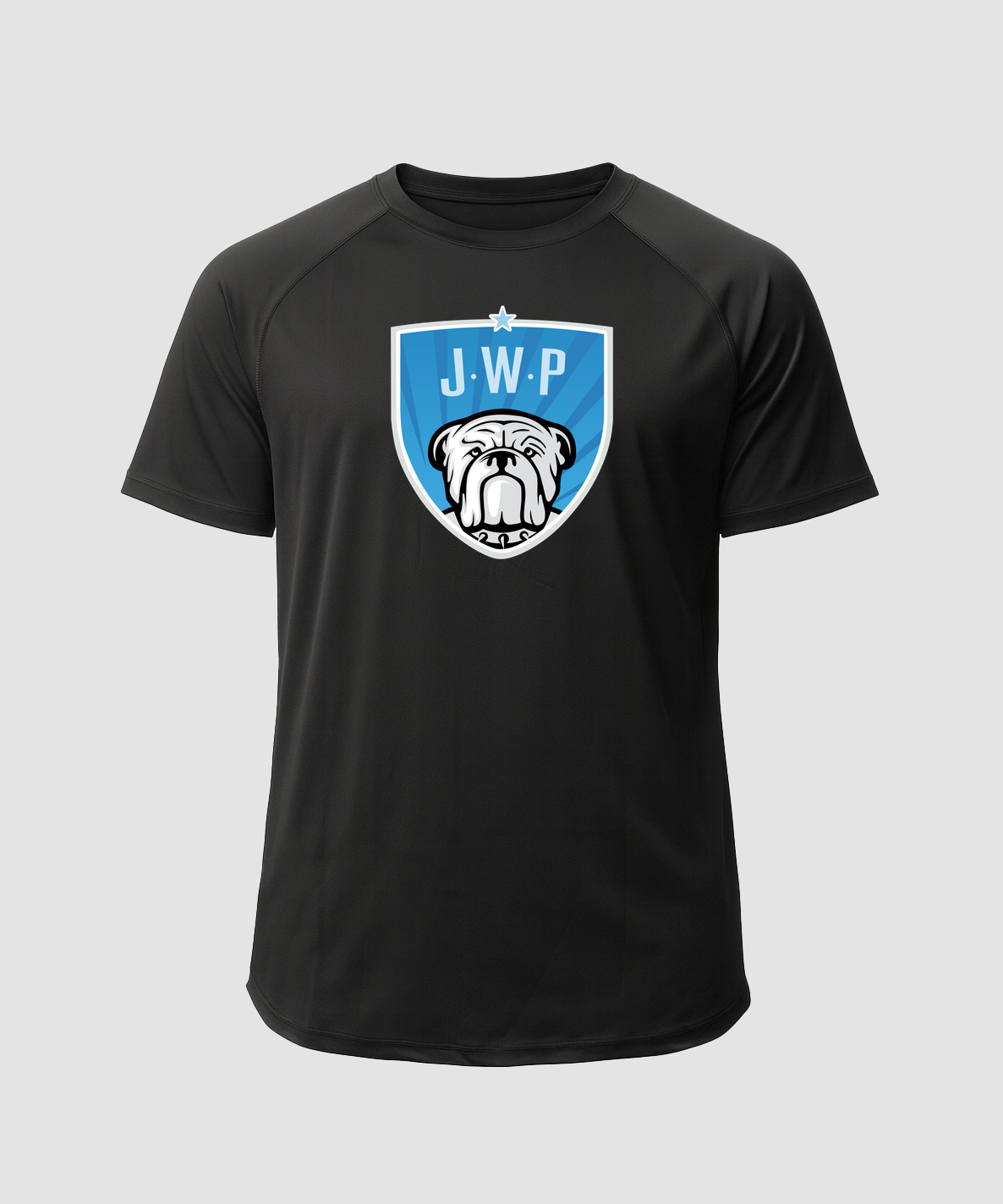 JWP Volleyball - Black Tee - Full Front