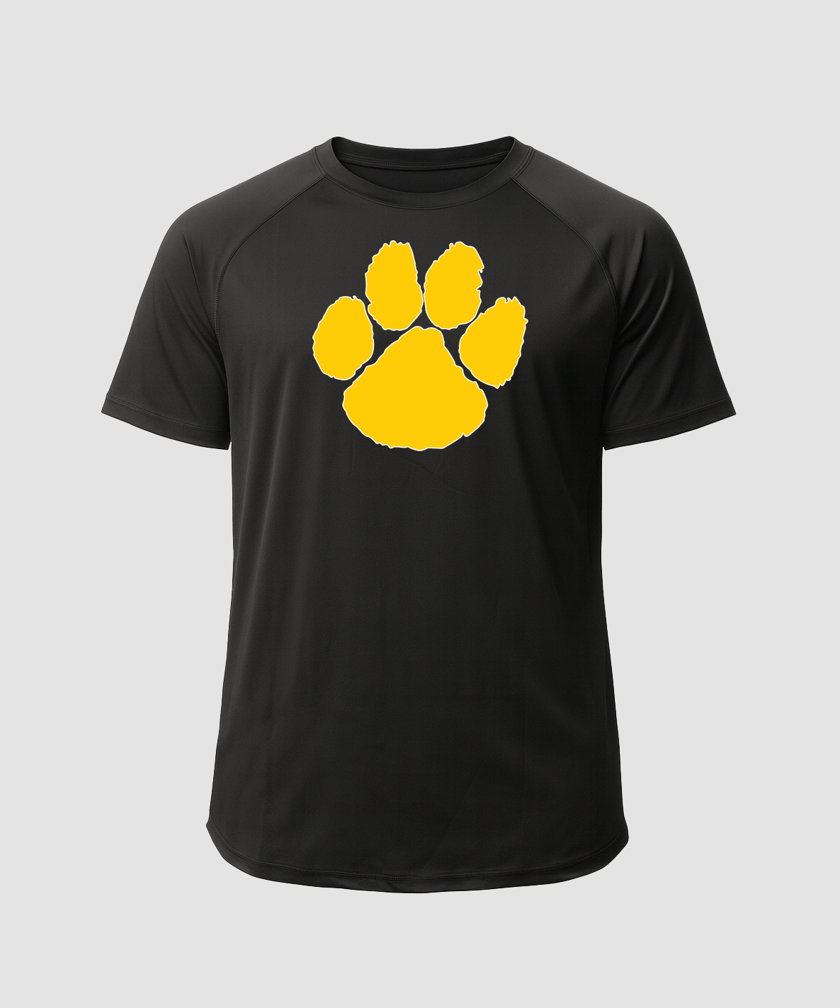 PEM Football - Black Tee - Full Front