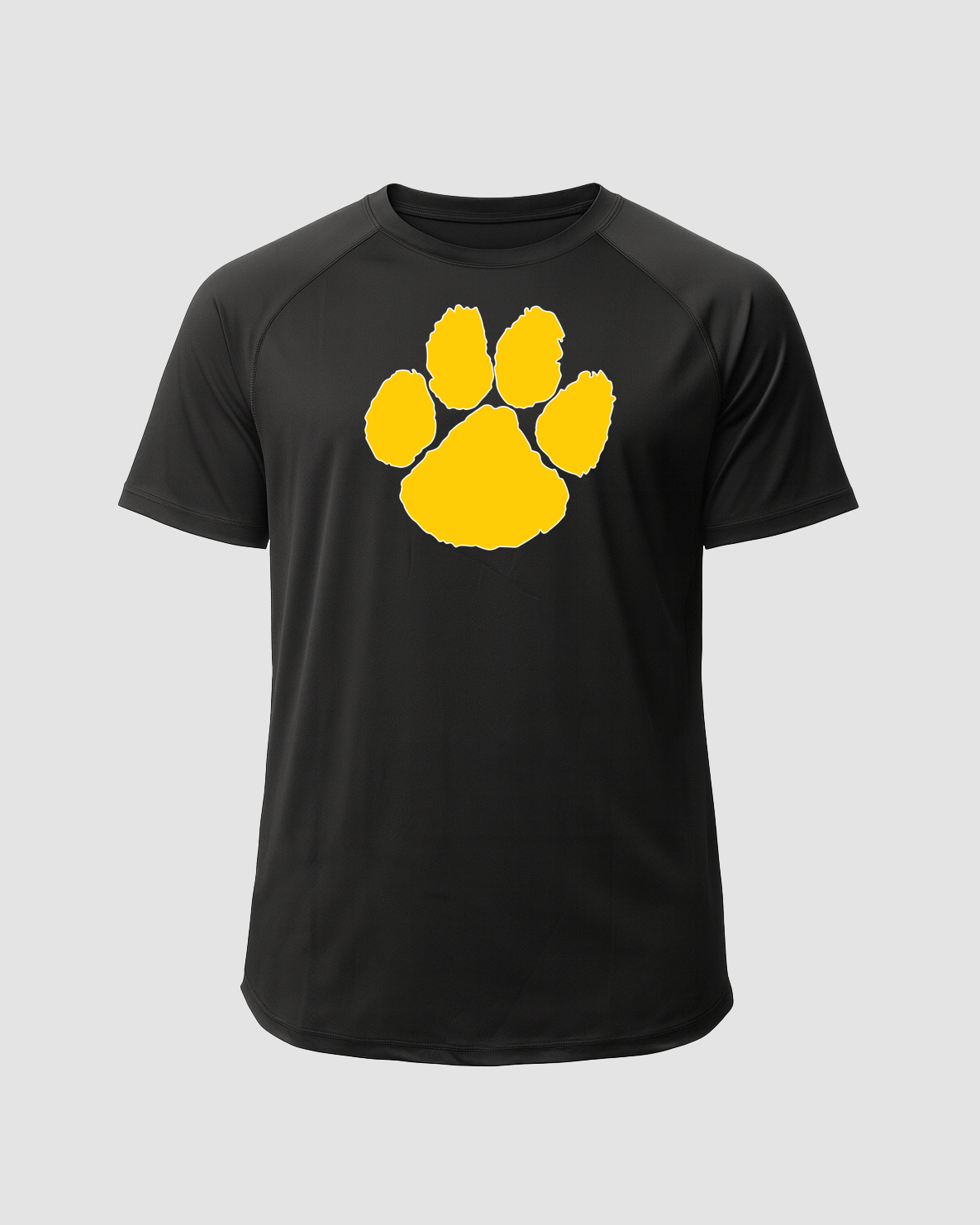 PEM Football - Black Tee - Full Front