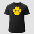 PEM Football - Black Tee - Full Front