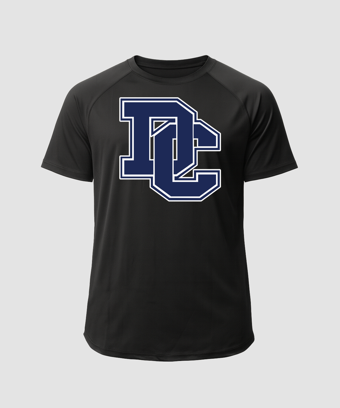 Dassel-Cokato Football - Black Tee - Full Front