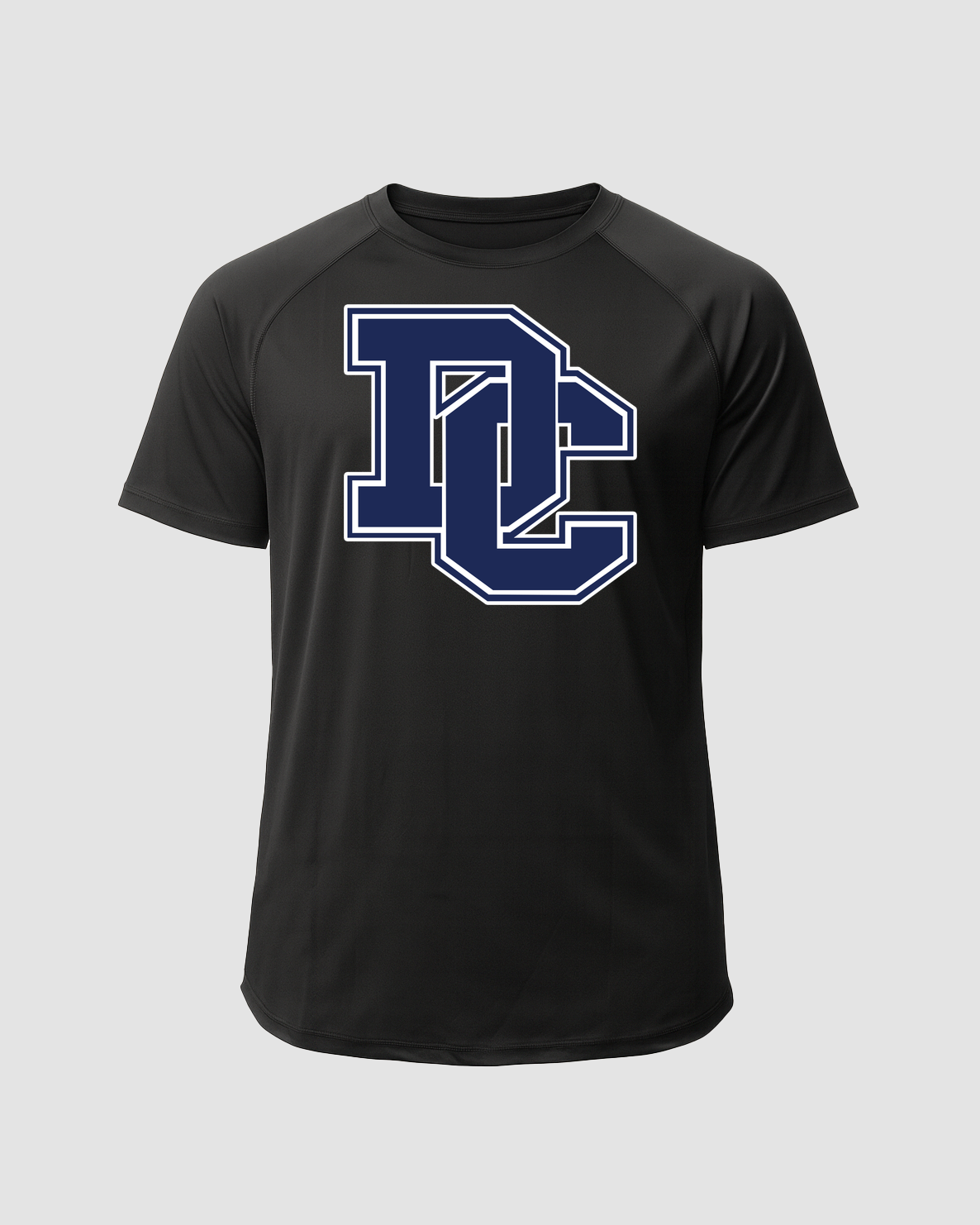 Dassel-Cokato Football - Black Tee - Full Front